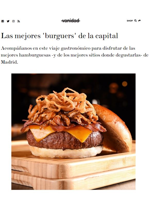 Mejores hamburguesas