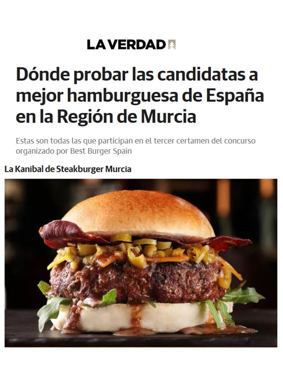 Mejores hamburguesas de España